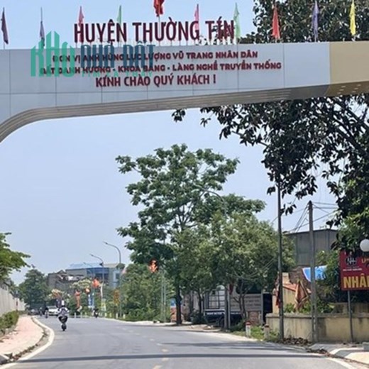 Bán đất xã Tự Nhiên, Thường Tín, mặt đường trục chính, cạnh khu du lịch Hồng Vân