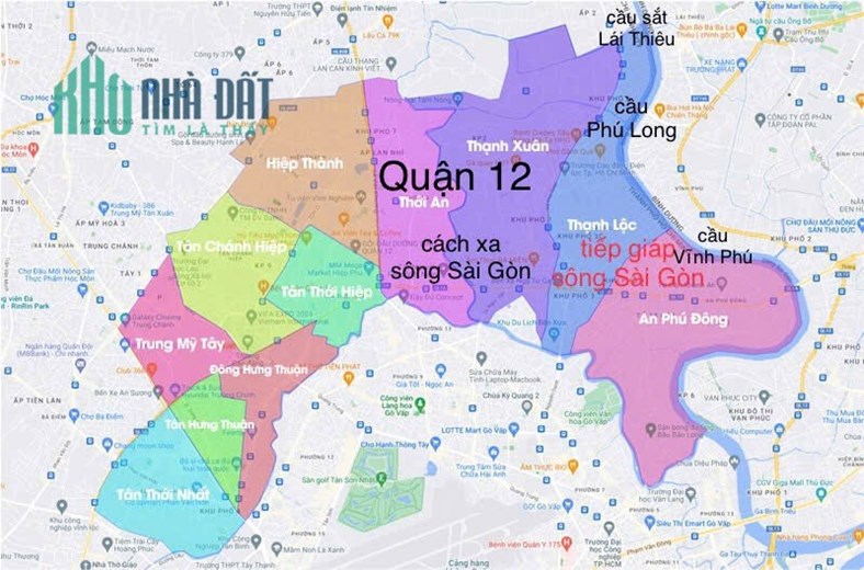 Bán đất làm kho xưởng phường An Phú Đông Quận 12