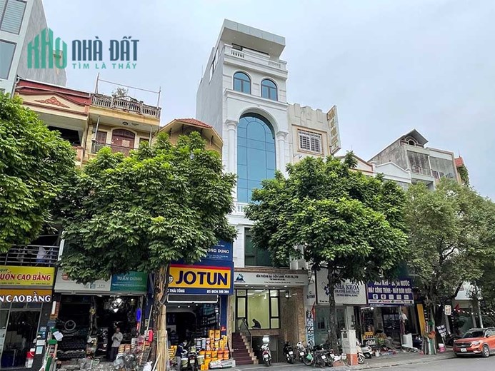 Cho Thuê Tòa Văn Phòng 8 Tầng MP Mạc Thái Tông, Cầu Giấy. DT 70m2, Mt 5,2m, Giá 90Tr/th