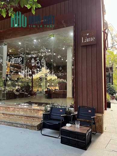 Siêu hót sang nhượng quán cafe hồ Chùa Láng nhượng, Giá thuê 28tr, 60m2 lô góc 2 mặt tiền