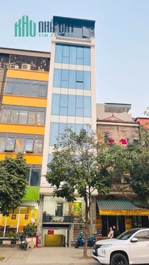Bán gấp tòa văn phòng Hoàng Quốc Việt, thông sàn, kinh doanh đỉnh, 70m x 9 tầng và hầm chỉ 36 tỷ