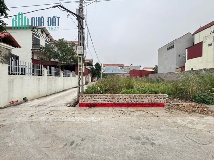 Bán 70m đất lô góc, 2 mặt thoáng thôn Ấp 1, Tiền Phong, Mê Linh, HN. Giá 3,58 tỷ.