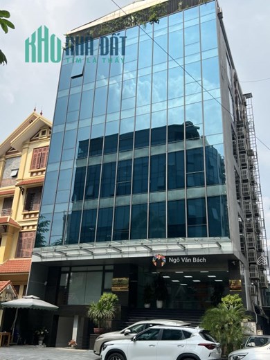 Bán nhanh tòa nhà Nghĩa Tân, thông sàn vừa ở vừa kinh doanh, hầm rộng 80m2 chỉ 38 tỷ
