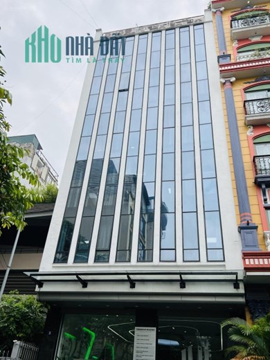 Bán toà văn phòng mặt phố Mỹ Đình, 9 tầng & hầm, dòng tiền 120tr/th, vỉa hè rộng, PCCC chuẩn 35tỷ