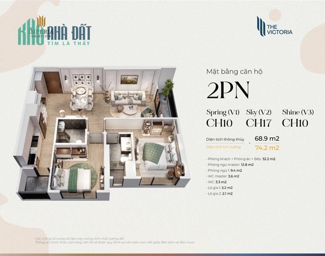 Bán căn hộ Vinhomes Smart City Tây Mỗ - 70m², 2PN, 5.4 tỷ
Căn hộ 70m² Vinhomes Smart City, Tây Mỗ,