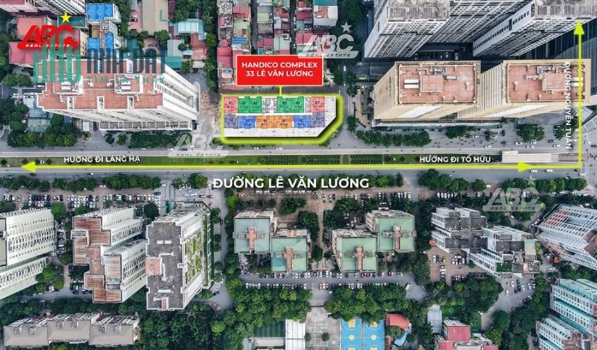 bán chung cư lê văn lương HANDICO GIÁ 6TY dt 70m2 .2PN,2WC ,0832865116
