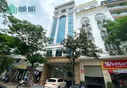 Cho Thuê Tòa Văn Phòng 9 Tầng Mặt Phố Quan Hoa. DT 190m2.MT 9.5m. Giá 13.300USD/th