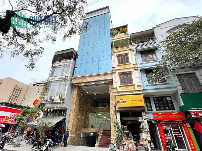 Cho Thuê Tòa Văn Phòng 9 Tầng Xây Mới MP Đoàn Thị Điểm, Quốc Tử Giám, DT 178m2, Giá 260Tr/th