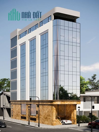 Bán Tòa Văn Phòng 9 Tầng Mặt Phố Quang Trung, DT 146m2, MT 6m.Vị Trí Lô Góc. Giá 65 TỶ