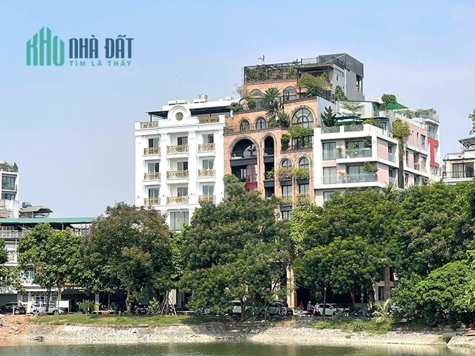 Bán Tòa Văn Phòng 10 Tầng Mặt Hồ Ba Mẫu,Đang cho thuê 500tr/th. DT 390m2. MT 14m. Giá 250 TỶ