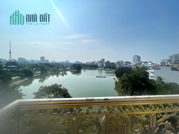 Bán Tòa Văn Phòng 10 Tầng Mặt Hồ Ba Mẫu,Đang cho thuê 500tr/th. DT 390m2. MT 14m. Giá 250 TỶ