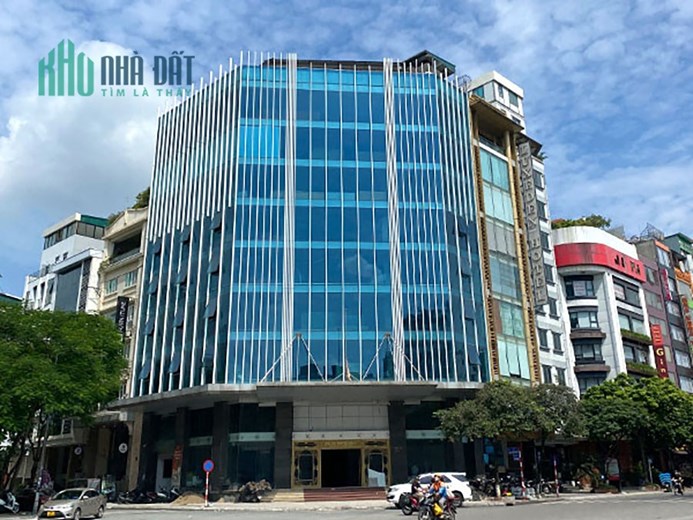 Cho Thuê Tòa Văn Phòng VIP 11 Tầng MP Trần Thái Tông.DT 315m2. Lô Góc. Giá 700tr/th