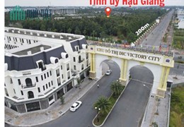 Mở bán Đất nền sẵn sổ TTTP -  DIC Victory Hậu Giang ưu đãi chiết khấu lên tới 10% trực tiếp từ CDT