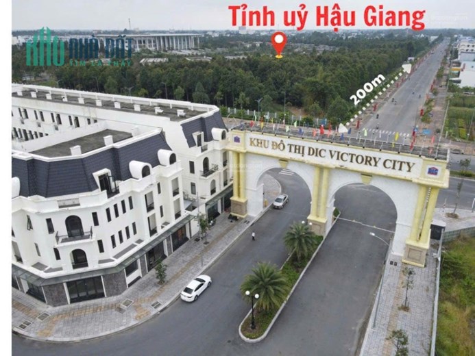 Mở bán Đất nền sẵn sổ TTTP -  DIC Victory Hậu Giang ưu đãi chiết khấu lên tới 10% trực tiếp từ CDT