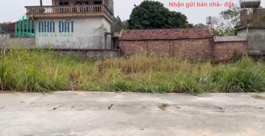 BÁN ĐẤT ĐẸP THÔN VỤ BẢN, MINH TRÍ, SÓC SƠN – GẦN CHỢ. GIÁ CHỈ 1,35 TỶ