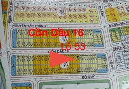 Đất Cầu Hòa Xuân,B1.136 lô 53,số nhà 79 .Cồn Dầu 16.giá 4,65 tỷ