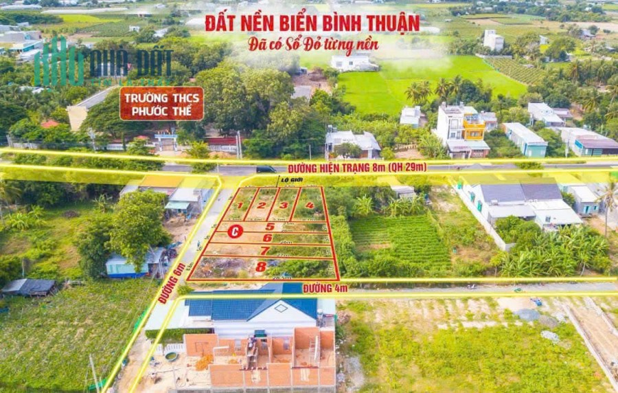 ĐẤT THỔ CƯ VEN BIỂN TUY PHONG - BÌNH THUẬN, CÁCH BÃI TẮM CHỈ 600M