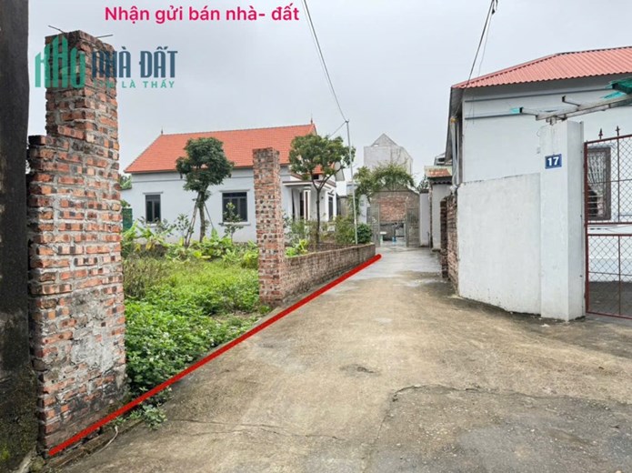 Bán đất xã Hoàng Diệu, Chương Mỹ, HN. 2 mặt thoáng trước sau, phù hợp xây biệt thự nhà vườn hoặc