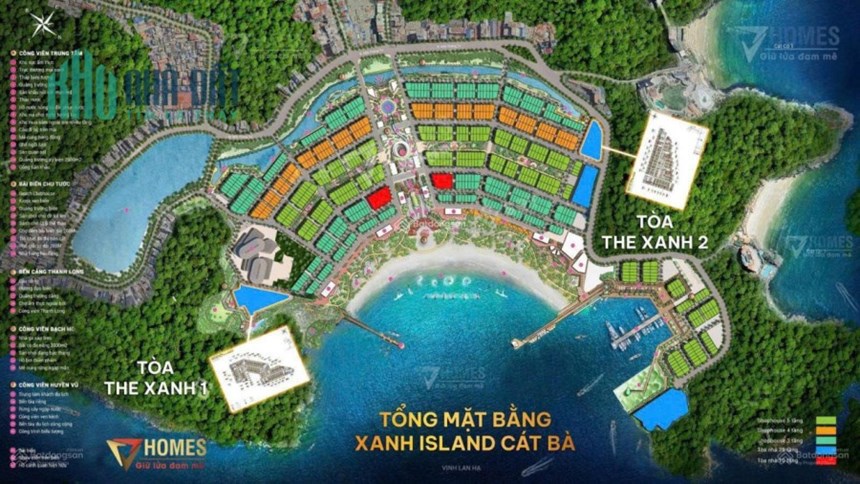 Nhận Booking căn hộ view biển tầng 16-18-20 Xanh Island Cát Bà chỉ 30 triệu - Full nội thất cao