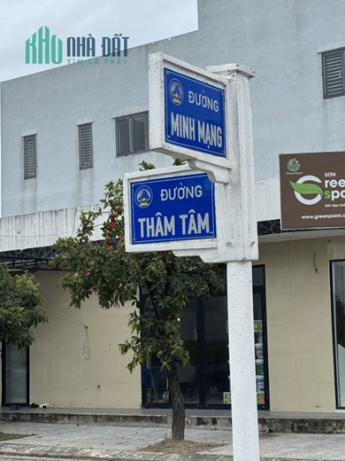 Cho thuê lô Góc 2 M tiền đường Minh Mạng –Thâm Tâm  6tr/tháng