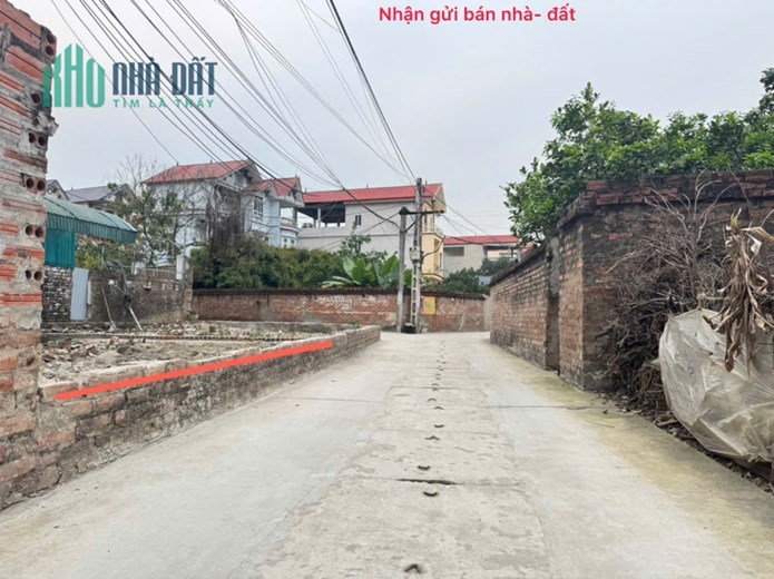 Bán đất Do Thượng, Tiền Phong, Mê Linh, HN. Mặt tiền rộng, đường thông, oto vào đất.