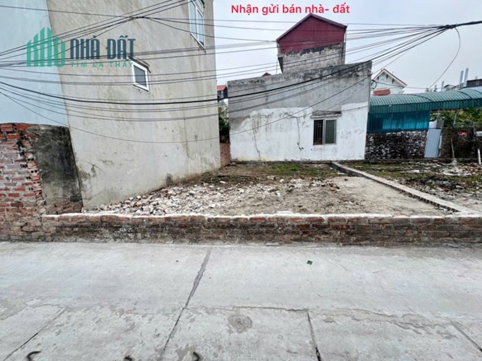Bán đất Do Thượng, Tiền Phong, Mê Linh, HN. Mặt tiền rộng, đường thông, oto vào đất.