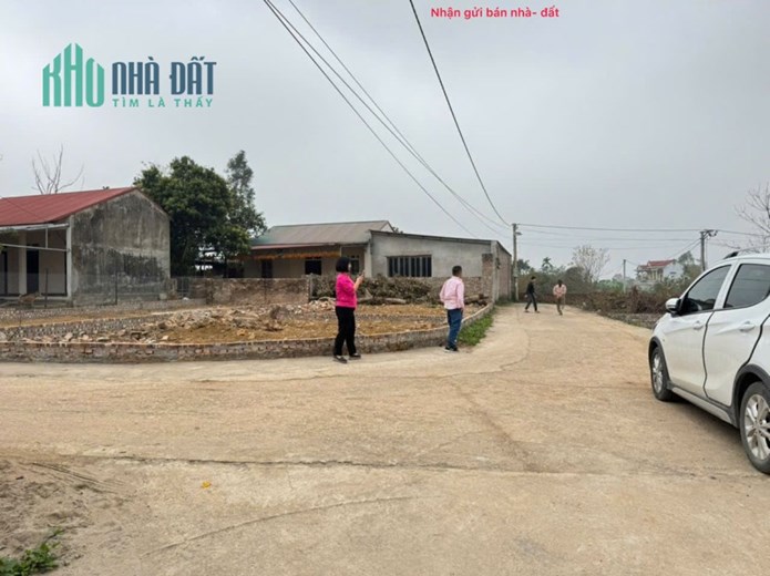Bán đất thôn Phú Hạ, Minh Phú, Sóc Sơn, HN. Lô  góc, hai mặt tiền, đường thông, ô tô tránh.