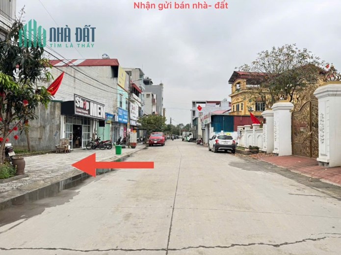 Bán đất dịch vụ tổ 5, Quang Minh, Mê Linh. Mặt tiền kinh doanh, đường rộng 8m, có vỉa hè.