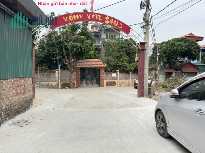 Bán đất thôn Đức Hậu, Thanh Lâm, Mê Linh, HN. Gần đường Vành Đai 4. Full thổ cư, oto đỗ cửa.