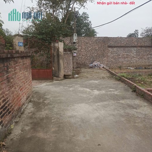 Bán đất thôn Thái Lai, Minh Trí, Sóc Sơn, HN. Đường thông, full thổ cư, oto đỗ cửa.