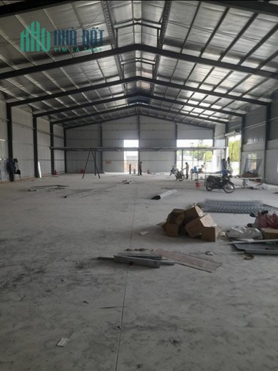 Cho thuê xưởng mới xây kv 1600m2, xd sd 1000m2 Thạnh Lộc Quận 12