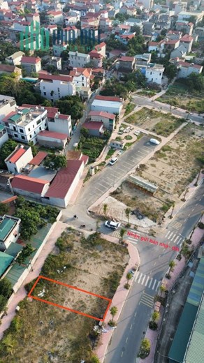 Bán 100m đất đấu giá tổ 4, Quang Minh, Mê Linh. Đường nhựa, vỉa hè, 2 mặt thoáng.