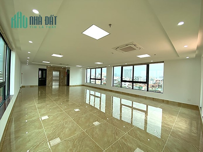 Cho Thuê Tòa Văn Phòng 9 Tầng Xây Mới MP Trung Liệt, Vị Trí Lô Góc,DT 267m2. Giá 290 Tr/th