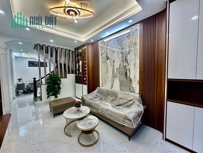 Nhà Đẹp Kim Giang - Ô Tô Đậu Cạnh Nhà, Thiết Kế Hiện Đại - 5 Tầng Mới Kong