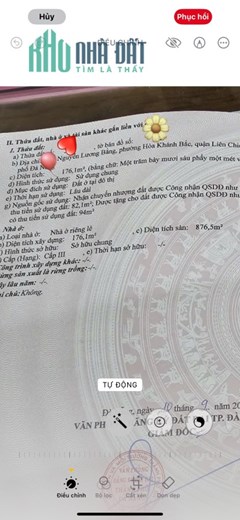 Nhà 5 tầng,Đường Nguyễn Lương Bằng, 877m2 sàn/ 16 tỷ