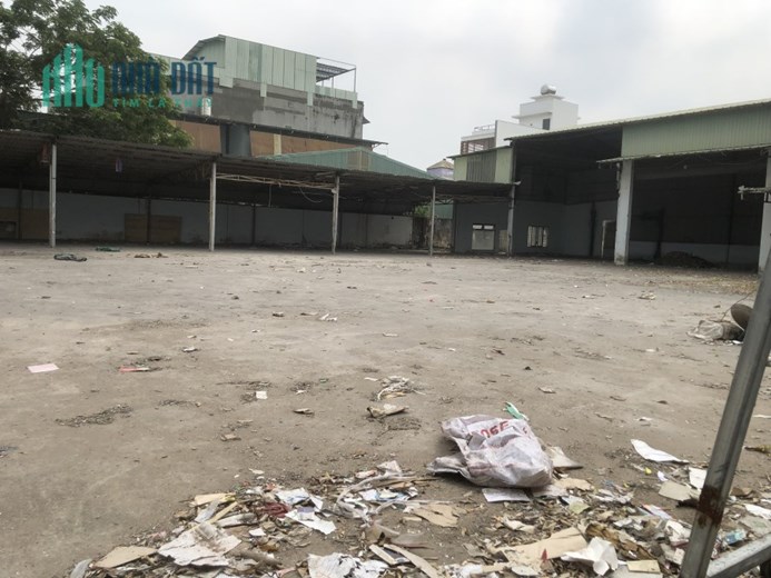 Kho bãi cho thuê 1200m2 An Phú Đông Quận 12