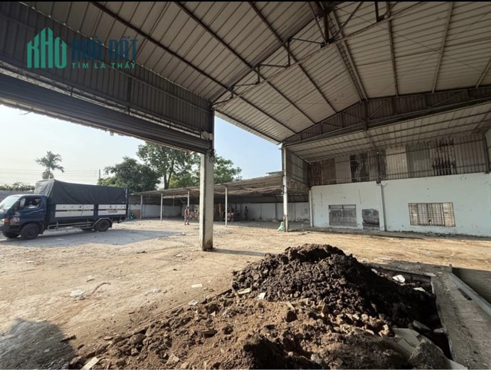 Kho bãi cho thuê 1200m2 An Phú Đông Quận 12