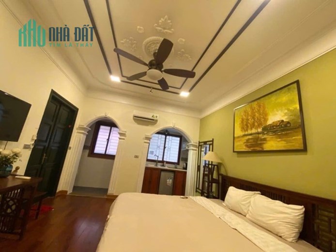 Hàng Chiếu – HOMESTAY 60 Tr/Th, NGÕ SẠCH – 5 tầng 45m chỉ 7.3 tỷ - MẶT TIỀN RỘNG, 2 THOÁNG