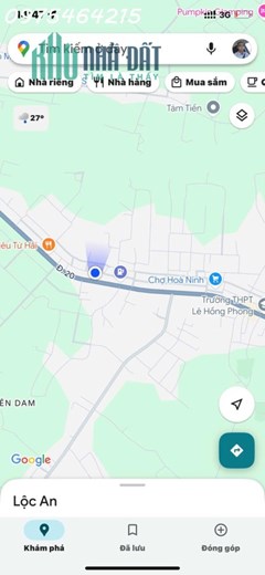 Bán đất thổ cư gần chợ Lộc An, Bảo Lâm – Giá chỉ 1 tỷ 150 triệu, ngân hàng hỗ trợ vay 100%