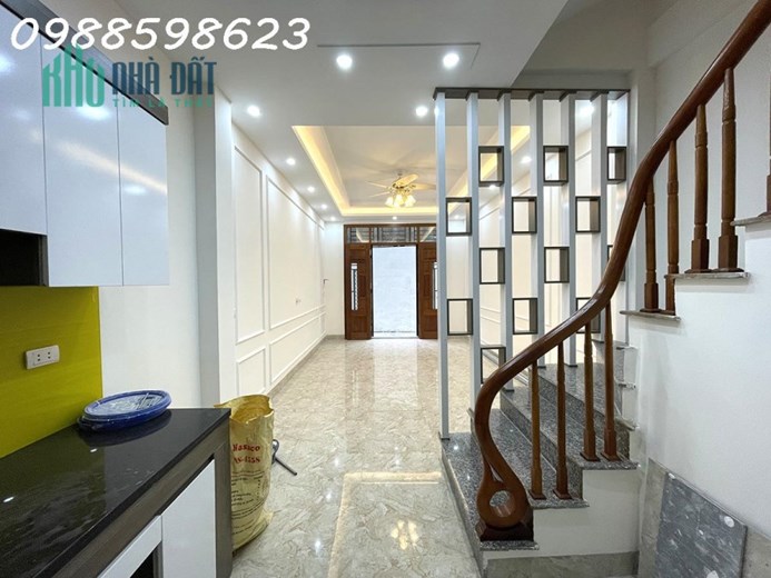 Bán nhà riêng tại An Trai, Vân Canh, Hoài Đức - 30m-5 tầng, ô tô đỗ gần 15m