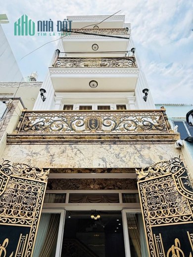 BÁN NHÀ - HXH -QUANG TRUNG - P10-GÒ VẤP – 4 TẦNG - 51M2 (4X12.7) - 4 PHÒNG NGỦ- BAN CÔNG - SỔ VUÔNG
