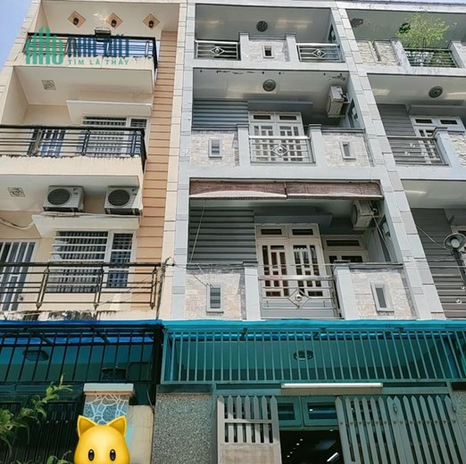 BÁN NHÀ -QUANG TRUNG P8 GÒ VẤP, XE HƠI , DT 56M2 (4.2mX13.5m)-  4TẦNG - 4PN KHÉP KÍN SÂN THƯỢNG