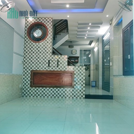 BÁN NHÀ -QUANG TRUNG P8 GÒ VẤP, XE HƠI , DT 56M2 (4.2mX13.5m)-  4TẦNG - 4PN KHÉP KÍN SÂN THƯỢNG