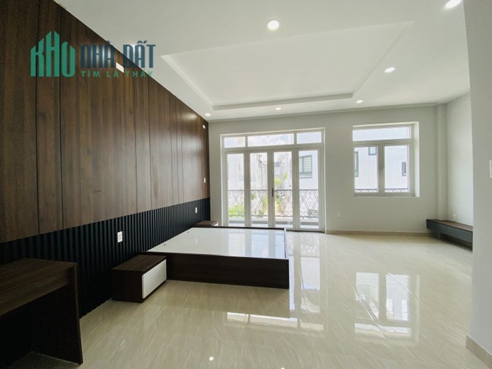BÁN NHÀ XÂY MỚI 100%, XÂY ĐỂ Ở FULL NỘI THẤT, HXH- KHU PHÂN LÔ BỜ KÈ THAM LƯƠNG, 5 TẦNG, 5 P.NGỦ,