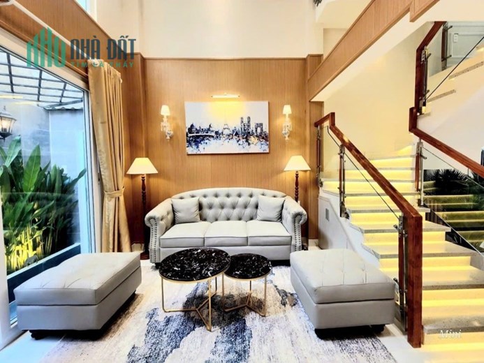 BÁN NHÀ QUANG TRUNG  -P11- GÒ VẤP- NHÀ 4 TẦNG  MỚI ĐẸP LUNG LINH - 2 MẶT TIỀN - NỞ HẬU - 46M2