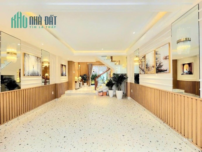 BÁN NHÀ QUANG TRUNG  -P11- GÒ VẤP- NHÀ 4 TẦNG  MỚI ĐẸP LUNG LINH - 2 MẶT TIỀN - NỞ HẬU - 46M2