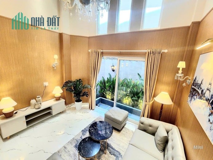 BÁN NHÀ QUANG TRUNG  -P11- GÒ VẤP- NHÀ 4 TẦNG  MỚI ĐẸP LUNG LINH - 2 MẶT TIỀN - NỞ HẬU - 46M2