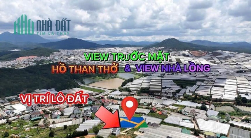 Giảm Sâu 9,2 Tỷ Còn 8,5 Tỷ Ra Lộc Thêm bán đất 2 mặt tiền khu nam hồ phường 11 Đà Lạt