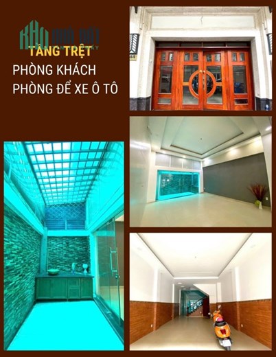 MẶT TIỀN - CITYLAND CENTER HILLS  GÒ VẤP -5 TẦNG - 90M2 (5x18) VUÔNG A4 GIÁ HẠT DẺ - 18.3 Tỷ- KHU
