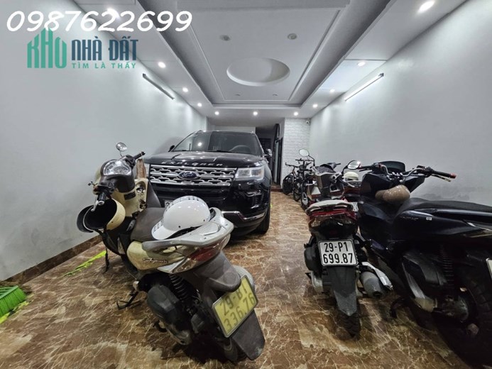 BÁN NHÀ TRUNG KÍNH - CẦU GIẤY- Ô TÔ - 7 TẦNG THANG MÁY - 2 THOÁNG TRƯỚC SAU
